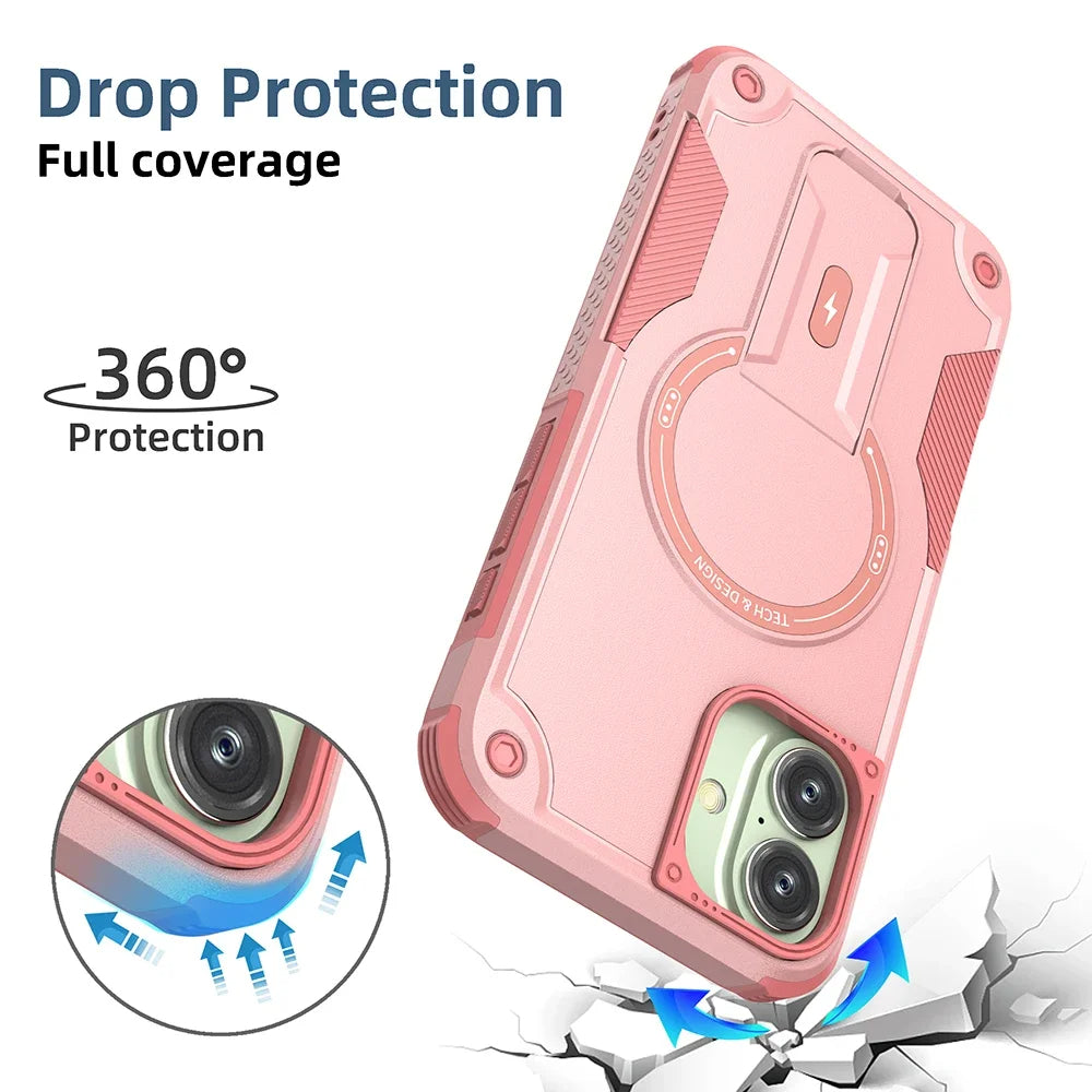 Shockproof Magnetic Phone Case for iPhone Shockproof Magnetic Phone Case for iPhone